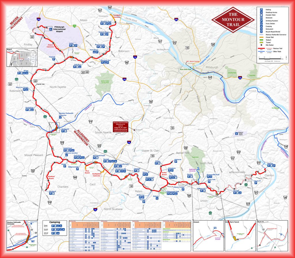 Maps (printable) – The Montour Trail