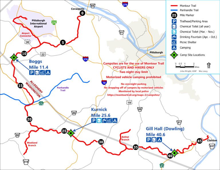 Campsites – The Montour Trail